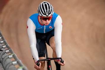 Nick Wammes competes at the Tokyo Olympics (Picture by Alex Whitehead/SWpix.com, courtesy of Cycling Canada)