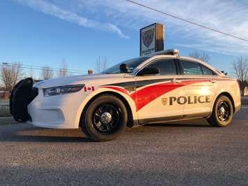 An Anishinabek Police Service cruiser in Kettle and Stony Point. (submitted photo)