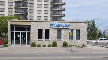 Express Employment Professionals on Christina Street in Sarnia. 3 June 2020.