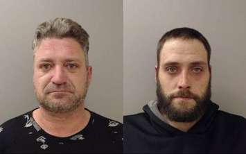 Michael James Coolman (L) and Brennan Lee Erdodi (R) are wanted by Sarnia police - June 23/21 (Photos courtesy of Sarnia Police Service)