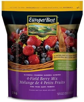 Europe's Best Field Berry Mix. (Photo courtesy of Health Canada). 