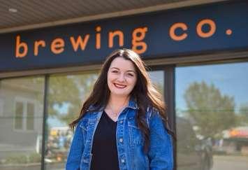 Myka Barnes, co-owner of Two Water Brewing Co. (submitted photo)