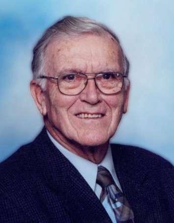 Former Lambton County Warden John McDonald.  (Photo from Smith Funeral Home & Family Centre)